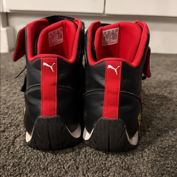 PUMA Ferrari Scuderia Neo Cat Mid 312B2 Black Men’s 9.5 Mid Ankle Shoe Black - Picture 2 of 5